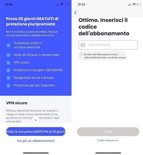 mcafee attiva prodotto già comprato.